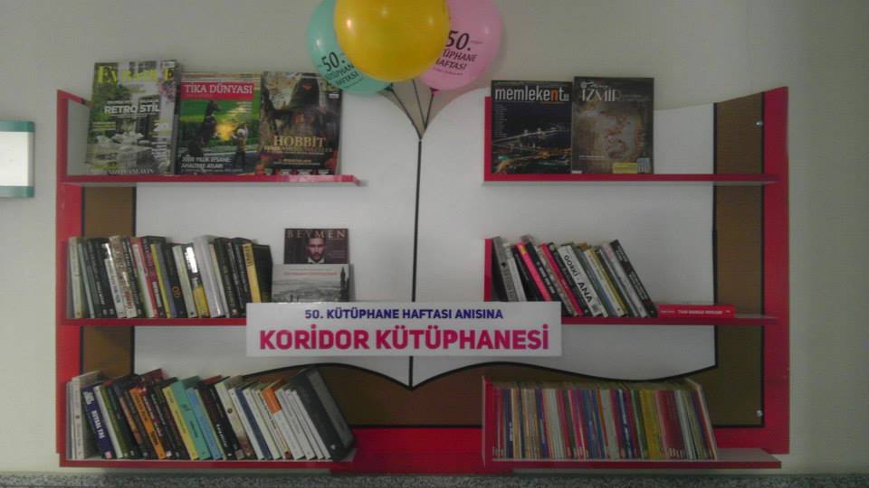 Sinop Atatürk Devlet Hastanesi Koridor Kütüphanemiz