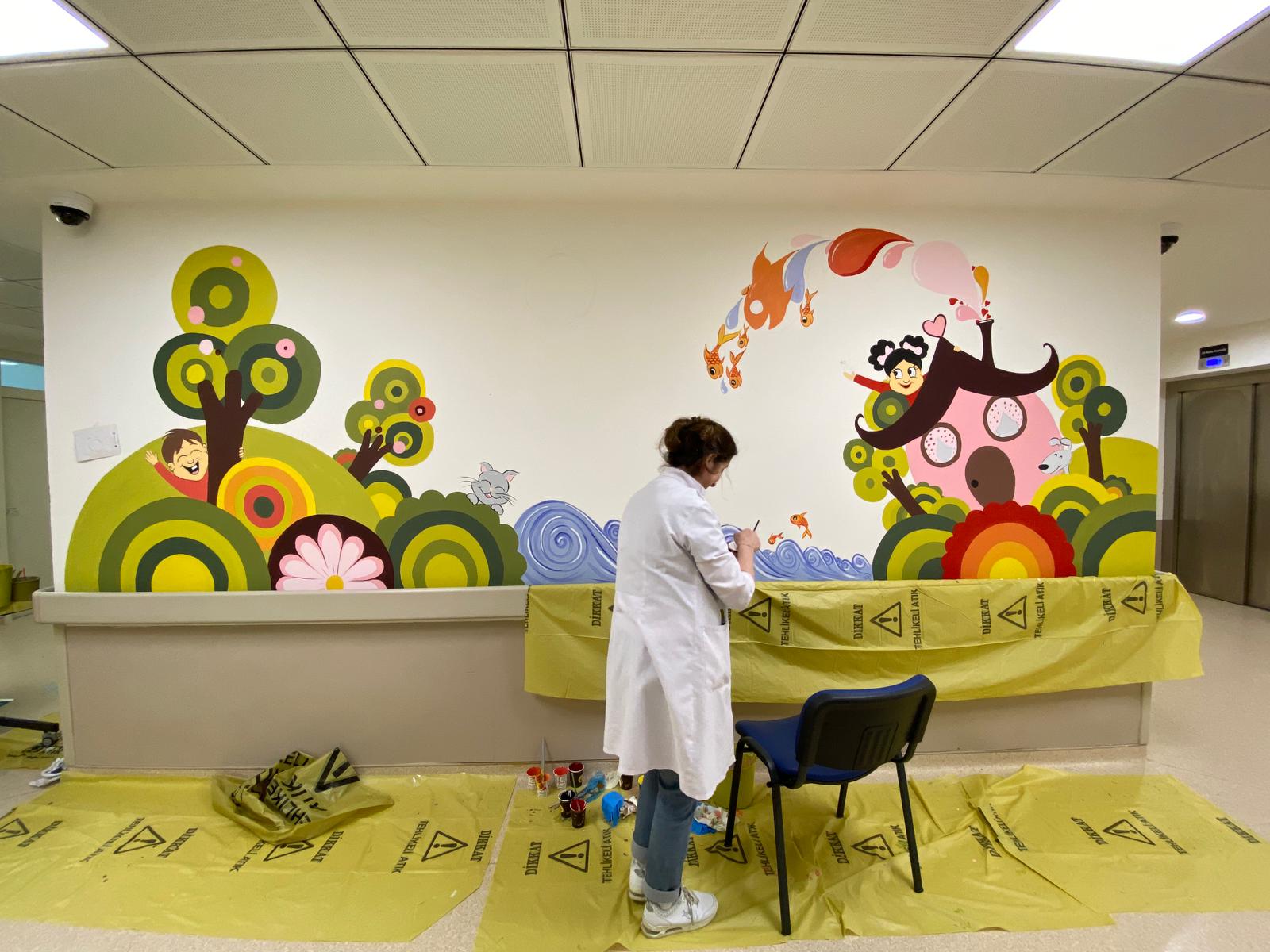 Prof. Dr. Süleyman Yalçın Şehir Hastanesi Çocuk Servisi